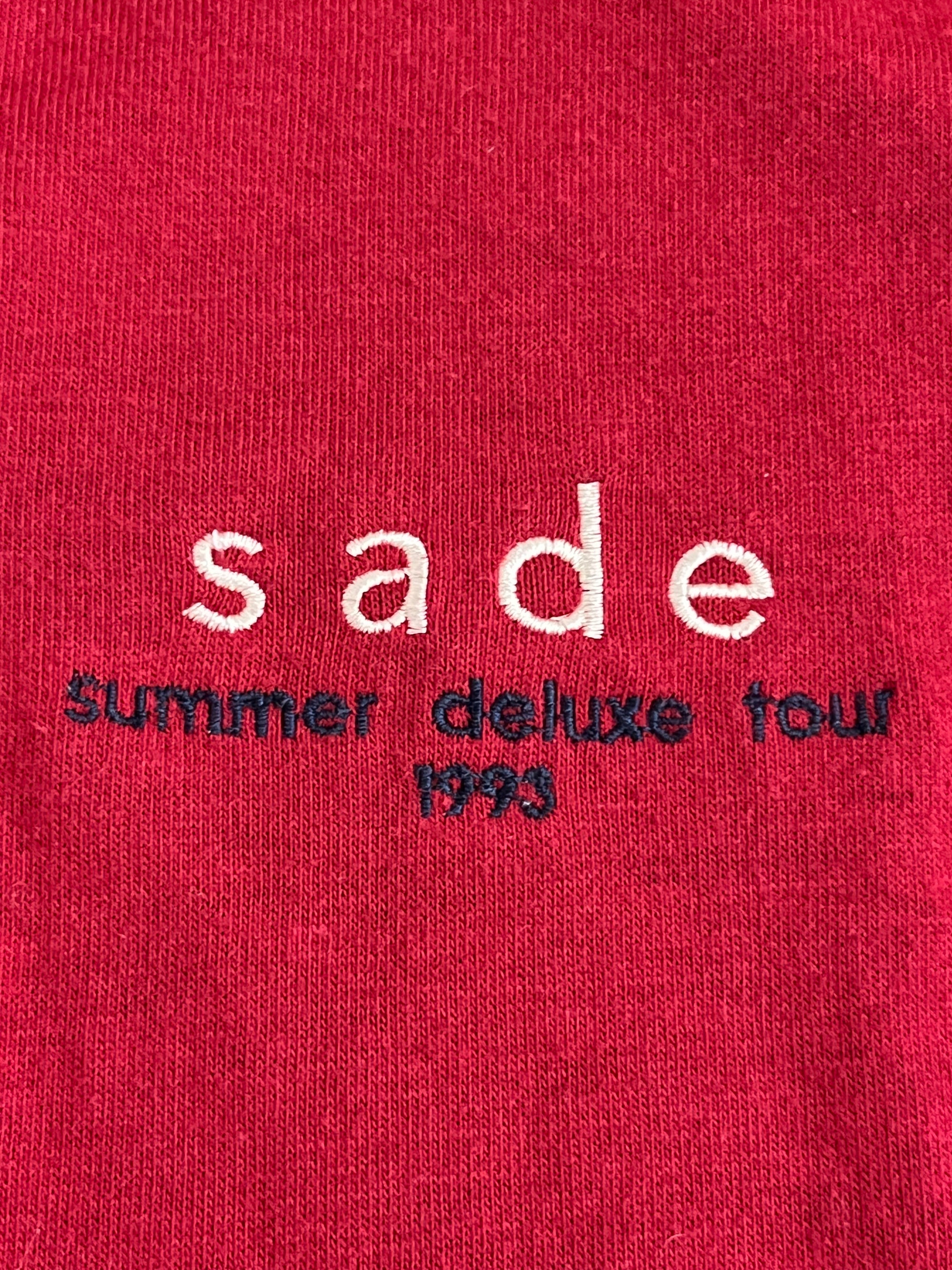 Vintage 1990’s SADE Summer Deluxe Tour Crew Polo Shirt