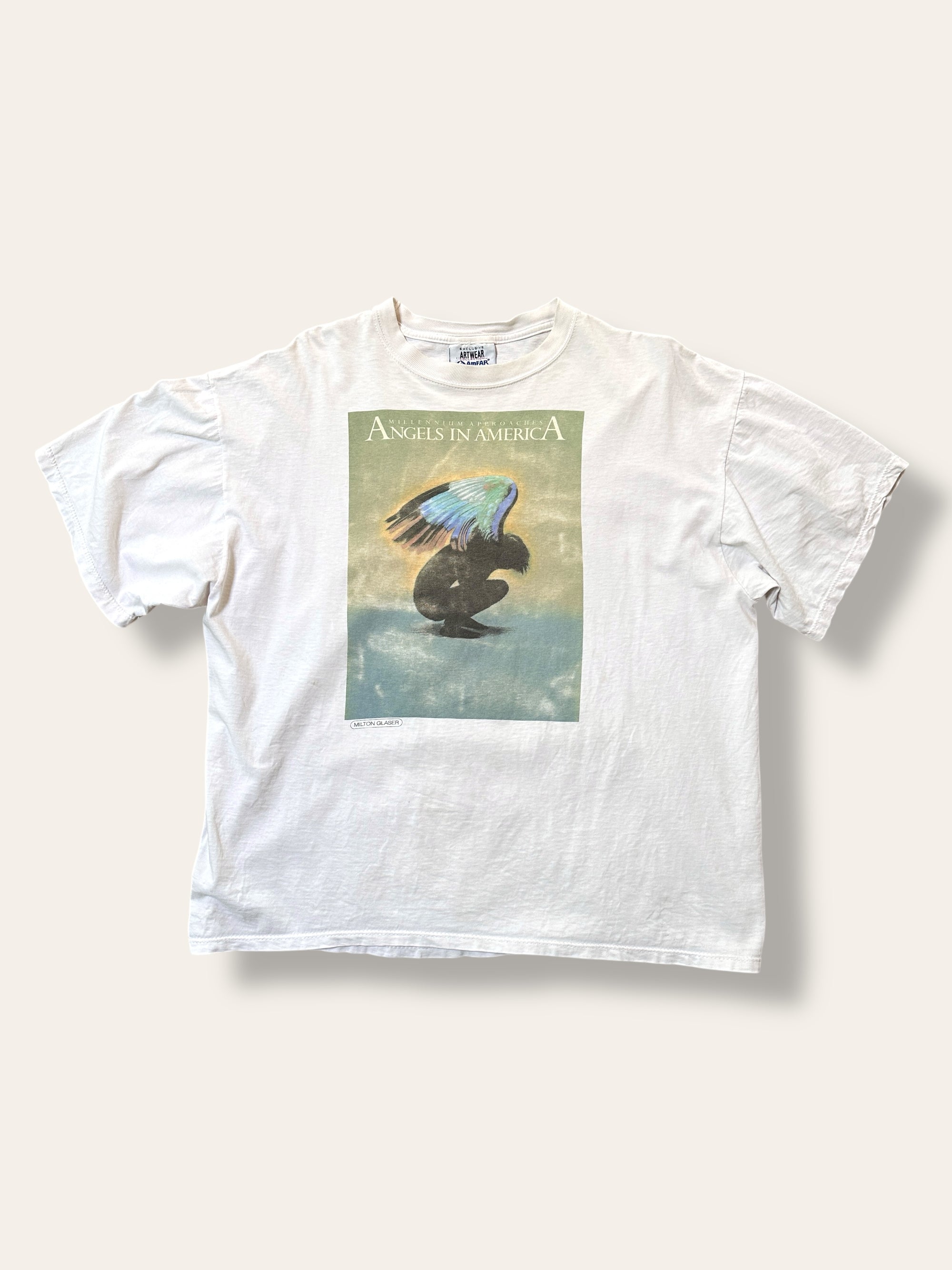 Vintage 1990’s Milton Glaser Angels In America Art T-Shirt