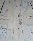 Vintage 1940’s Embroidered Signature Autograph Jacket | Class Autograph Coat