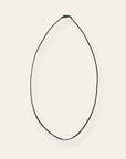 Vintage Italian Sterling Silver Omega Chain Necklace | 925 Silver Chunky Layering Necklace