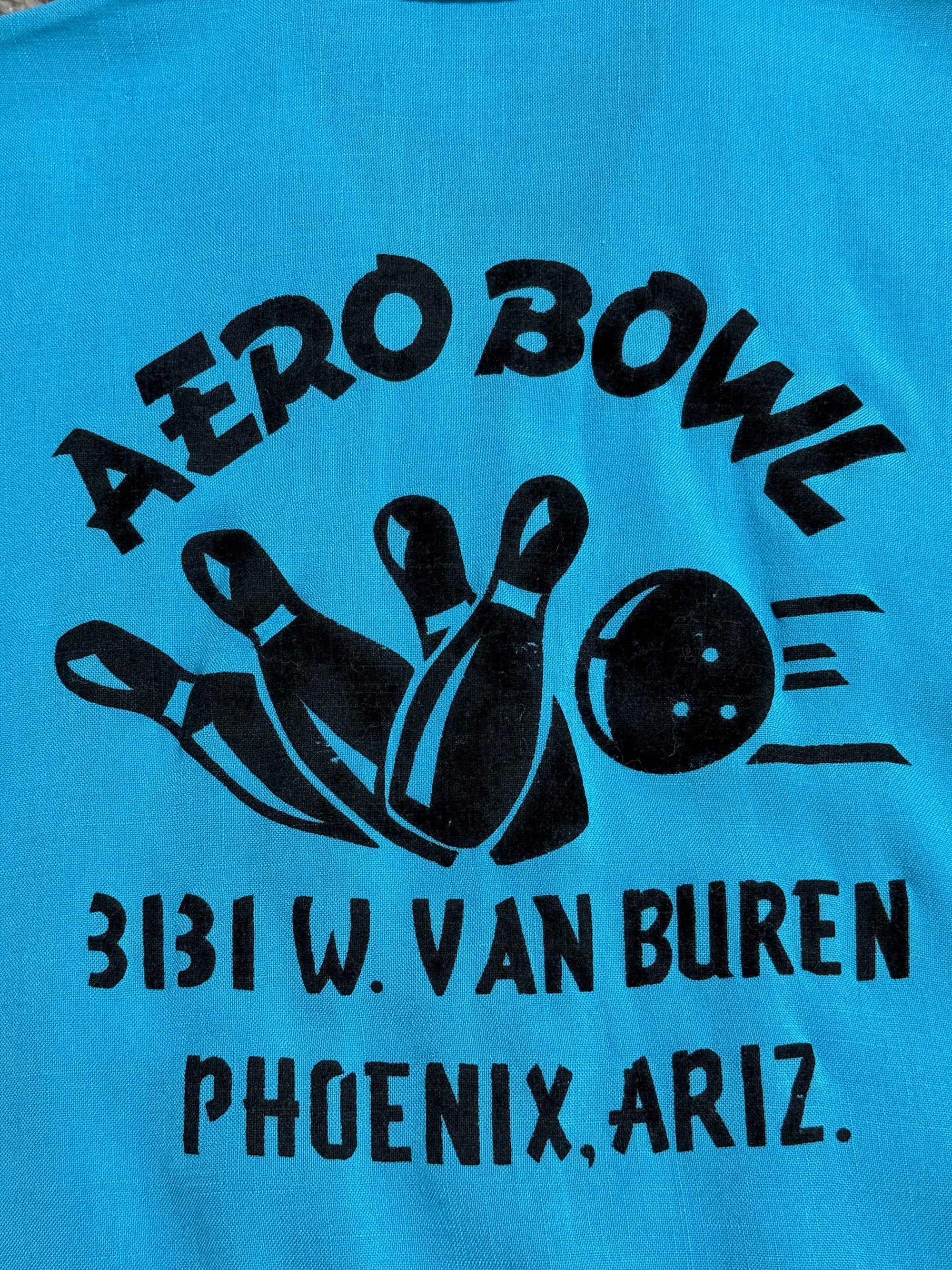 Vintage 1950’s Aero Bowl Rayon Bowling Shirt