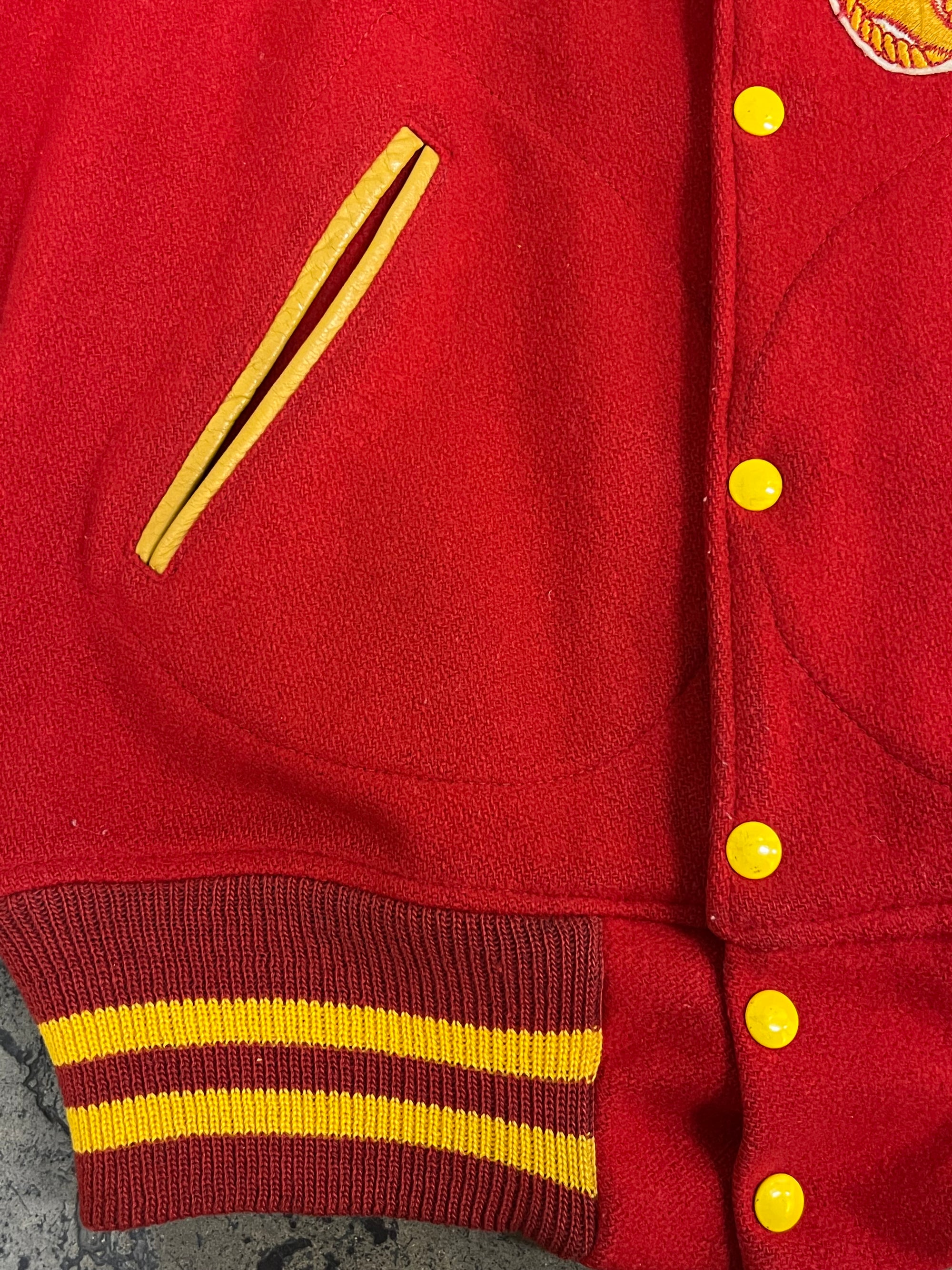 Vintage 1960’s USMC Baseball Basketball Jacket