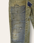 Vintage 1990’s Sage Green Dickies Repaired Pants W:36