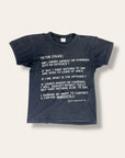 Vintage 1980’s Know Your Rights Police Protest T-Shirt