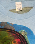 Vintage 1973 Kelley Mouse Studio Test Print T-Shirt | Hot Rod | Grateful Dead Jester and Rose Graphic | Rare 1970s Psychedelic Art T-Shirt