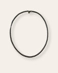 Vintage Tiffany & Co. Sterling Silver Venetian Box Chain Necklace | Classic Round Tag | 17” Chunky Silver