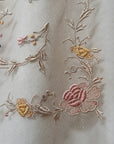 Vintage 1920’s Mesh Silk Embroidered Piano Shawl