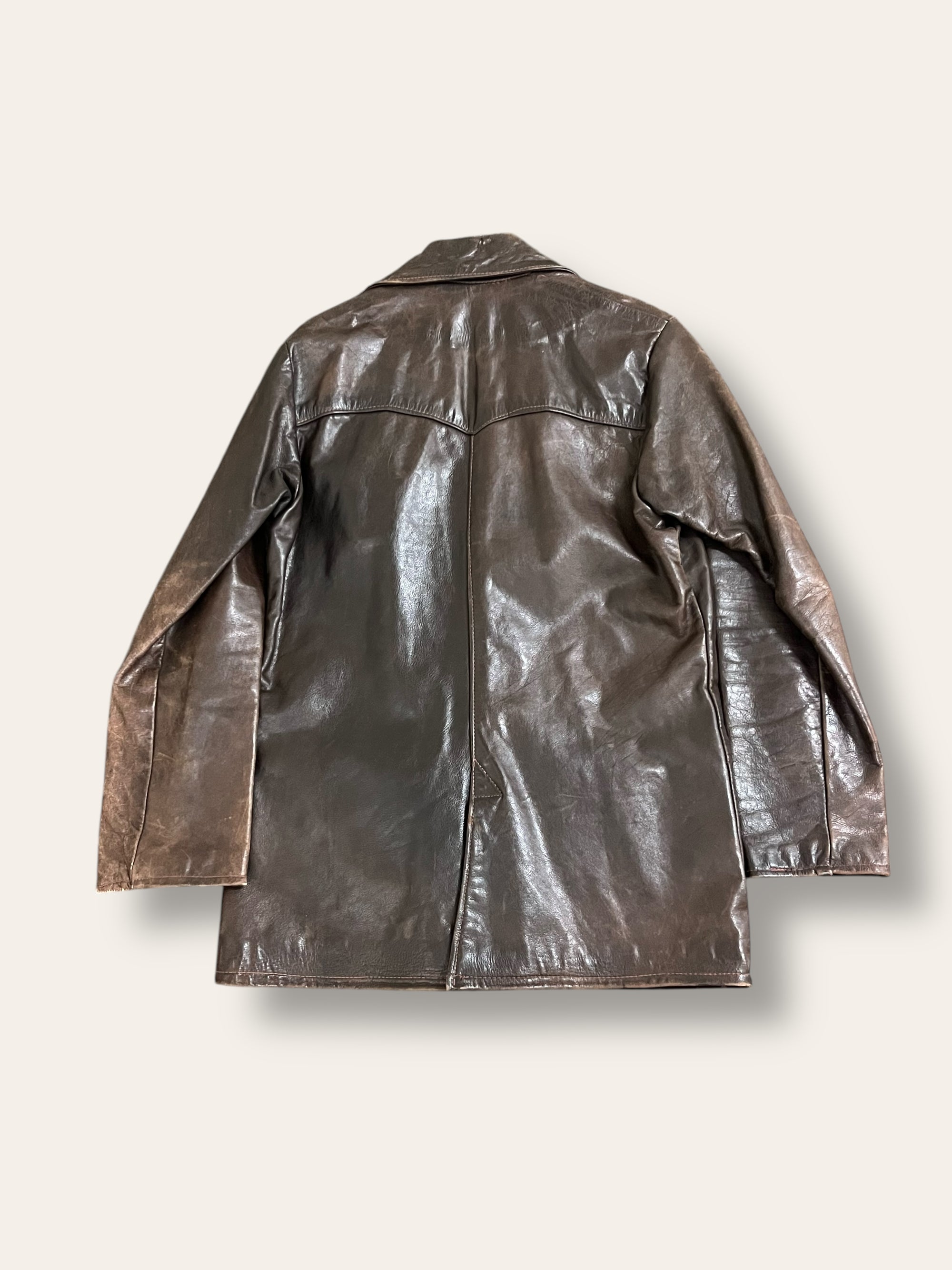 Vintage 1960’s-70’s East West Musical Instruments Co. Leather Jacket