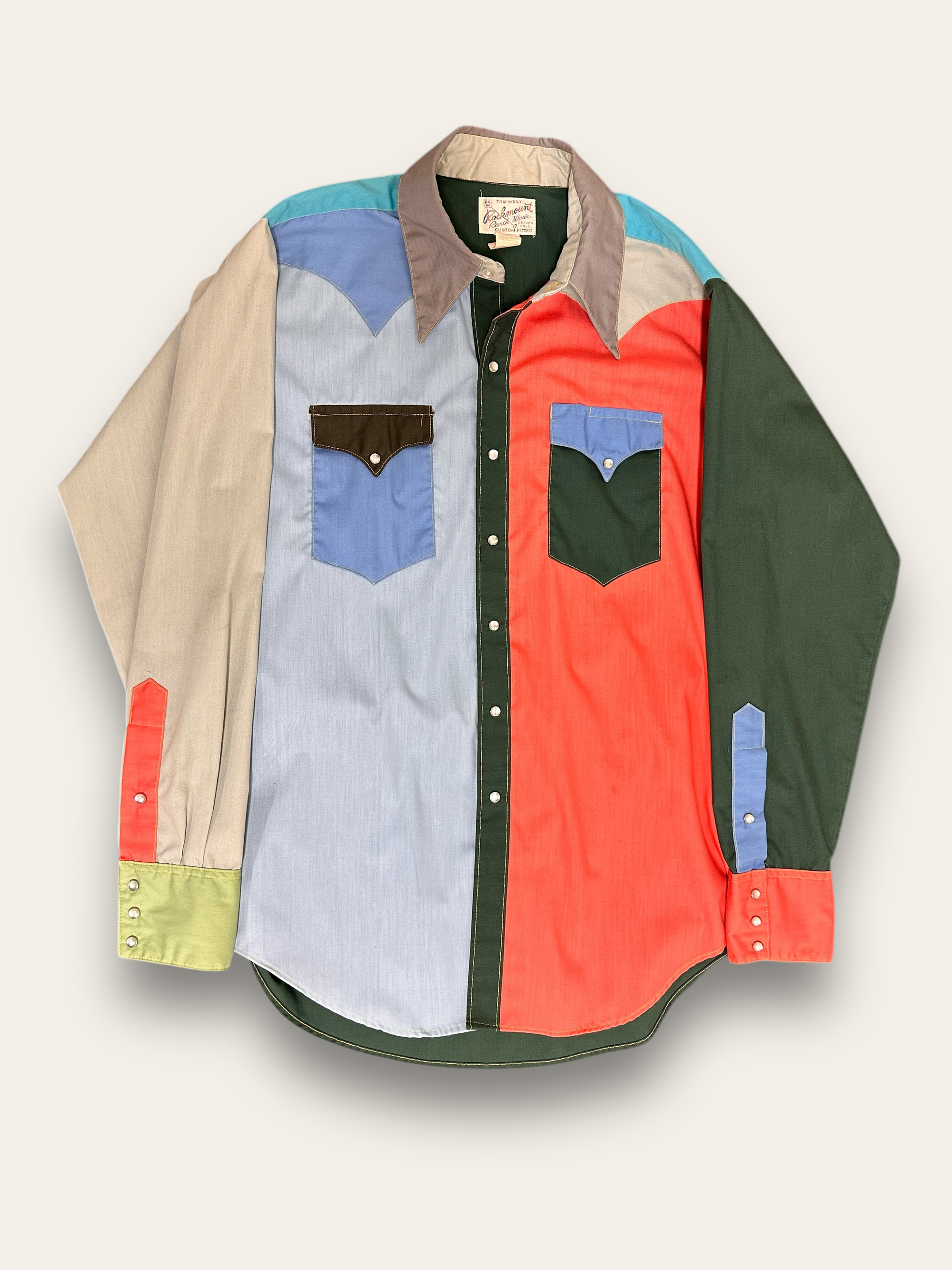 Vintage 1960’s Rockmount End Of Day Western Shirt