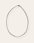 Vintage Italian Sterling Silver Omega Chain Necklace | 925 Silver Chunky Layering Necklace