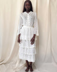 Vintage Early 1900’s Edwardian Tiered Lawn Dress