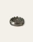 Good Art HLYWD 925 Sterling Silver Frida Ring | Sterling Silver Statement Band Ring Size 10
