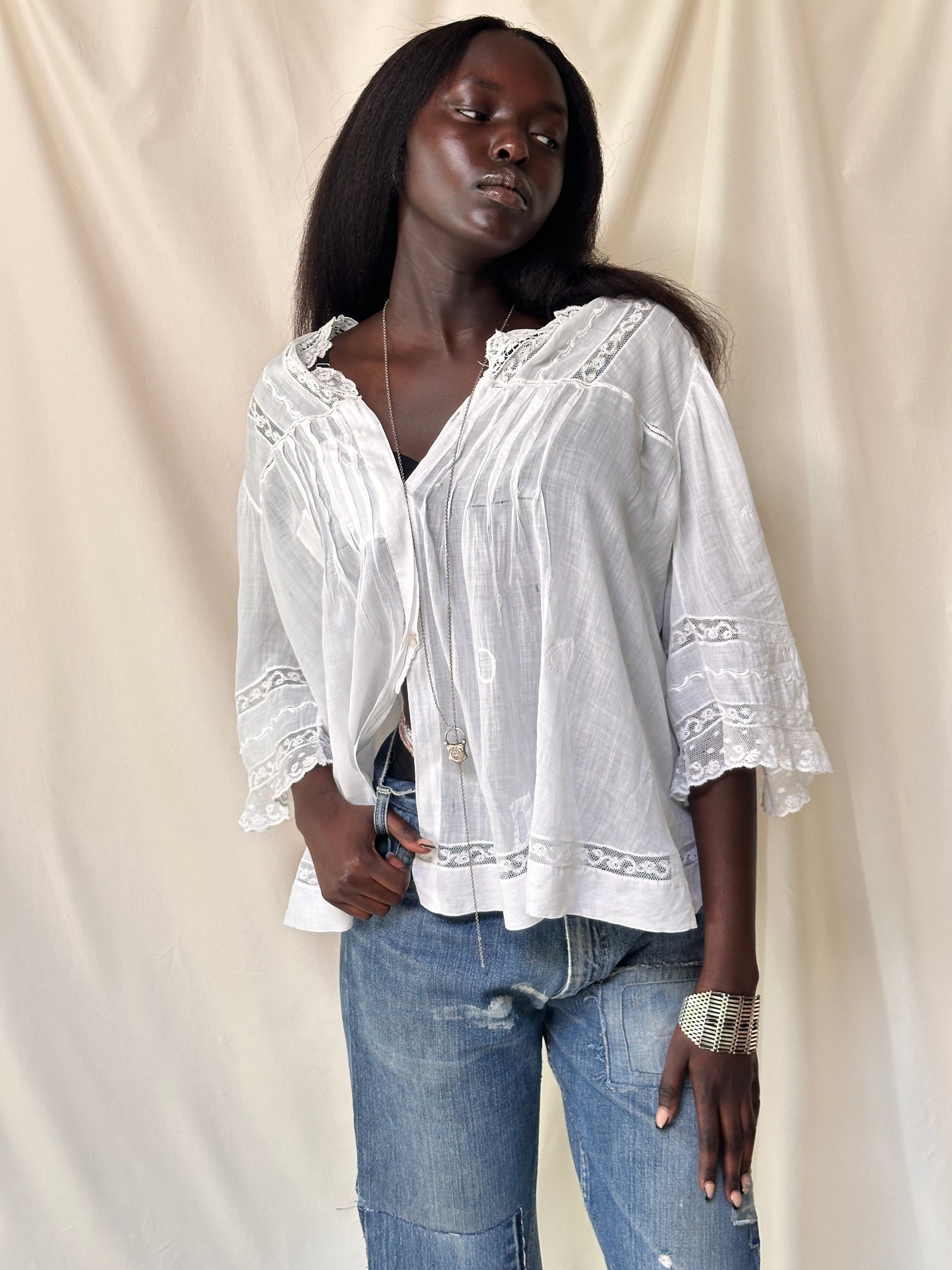 Vintage Early 1900’s Delicate Peasant Blouse