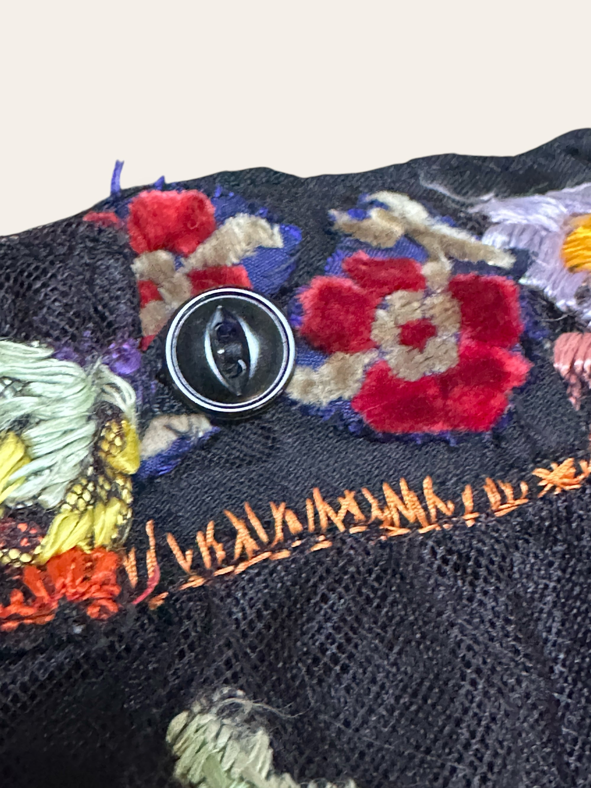 Vintage 1950’s Chiapas Hand Embroidered Skirt
