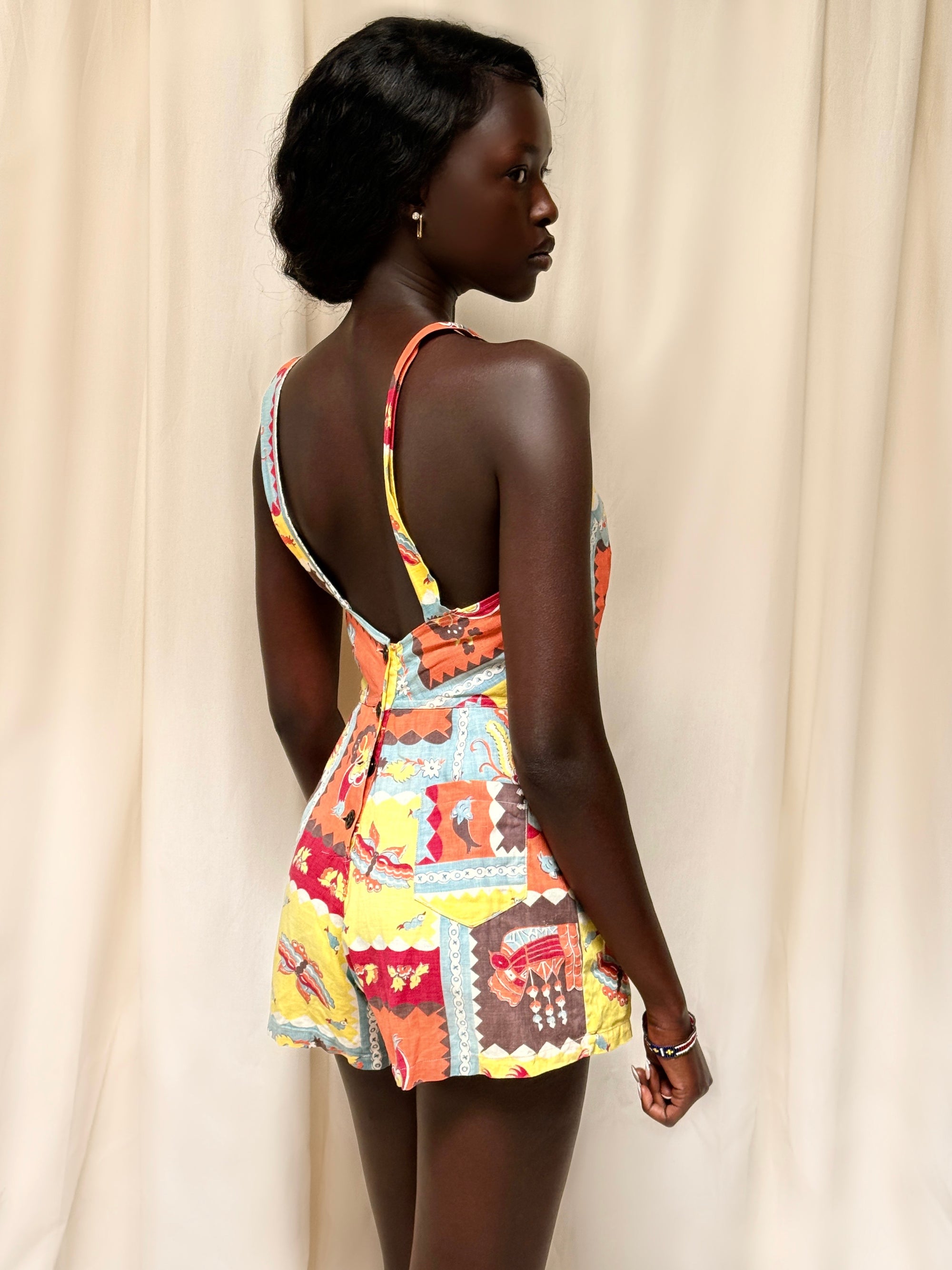 Vintage 1930’s Cotton Romper