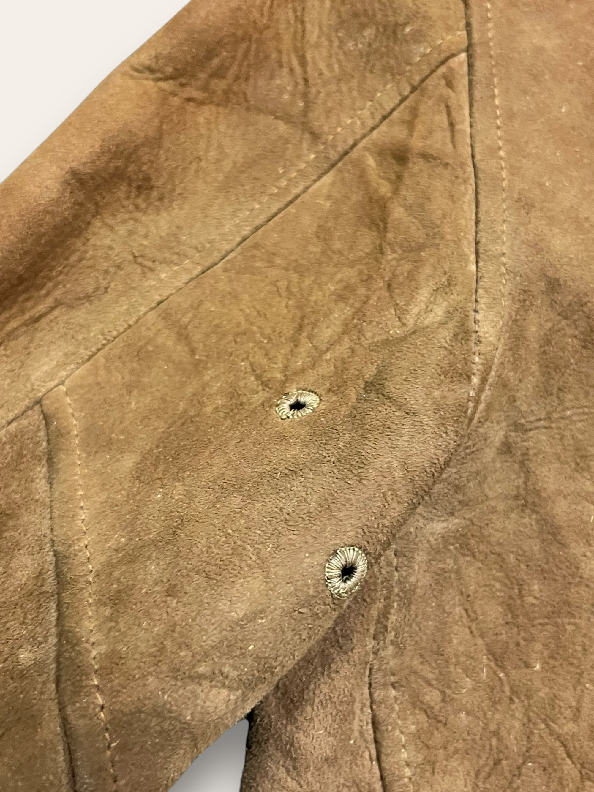 Vintage 1930’s A1 Chinstrap Suede Jacket