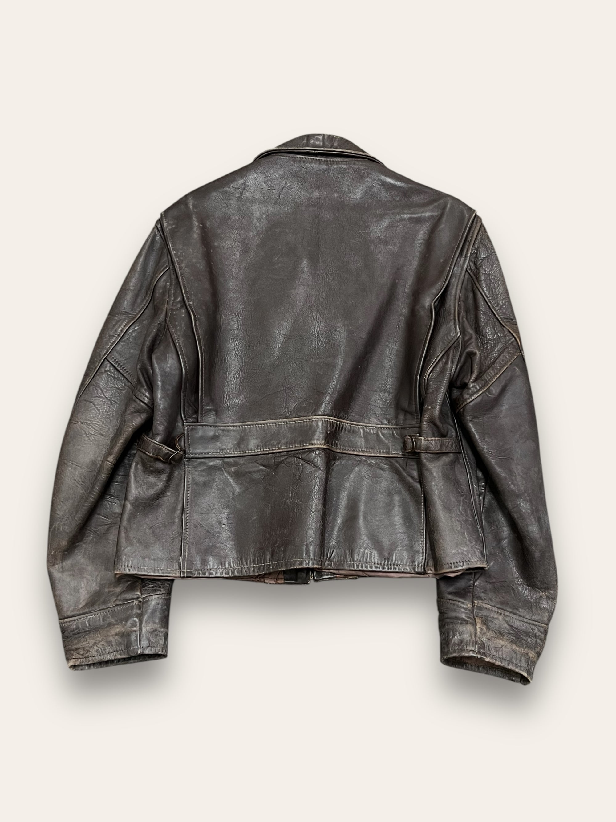 Vintage 1950’s Golden Bear Horsehide Leather Jacket