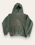 Vintage 1960’s Sage Green Sun-faded Hooded Sweatshirt