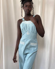 Vintage 1930’s Embellished Twill Jumpsuit
