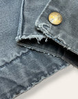 Vintage 2000’s Carhartt Detroit Jacket | Gray Canvas Size L