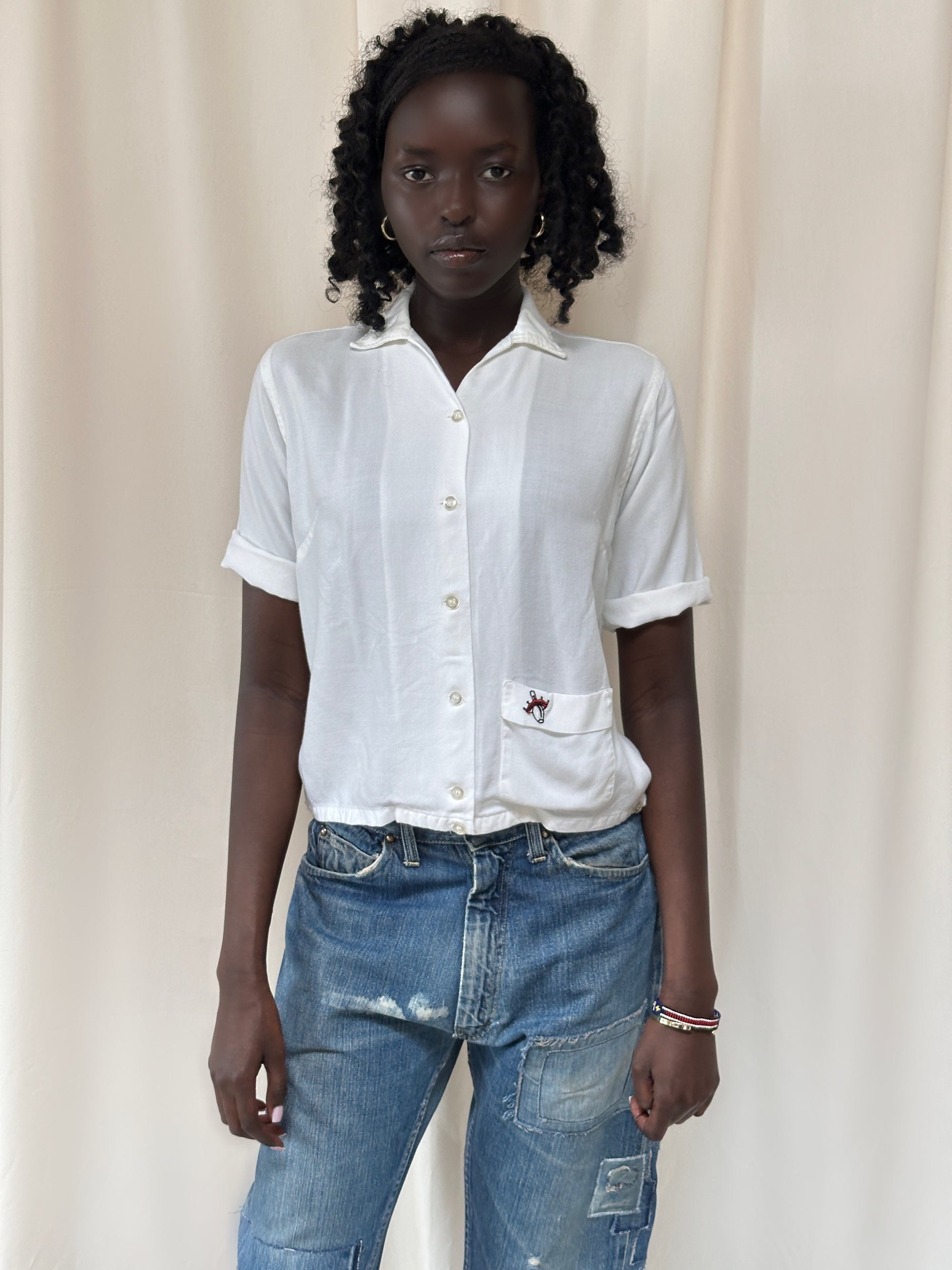 Vintage 1950’s Hilton Rayon Bowling Shirt