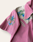 Vintage 1940’s Embroidered Cotton Western Shirt