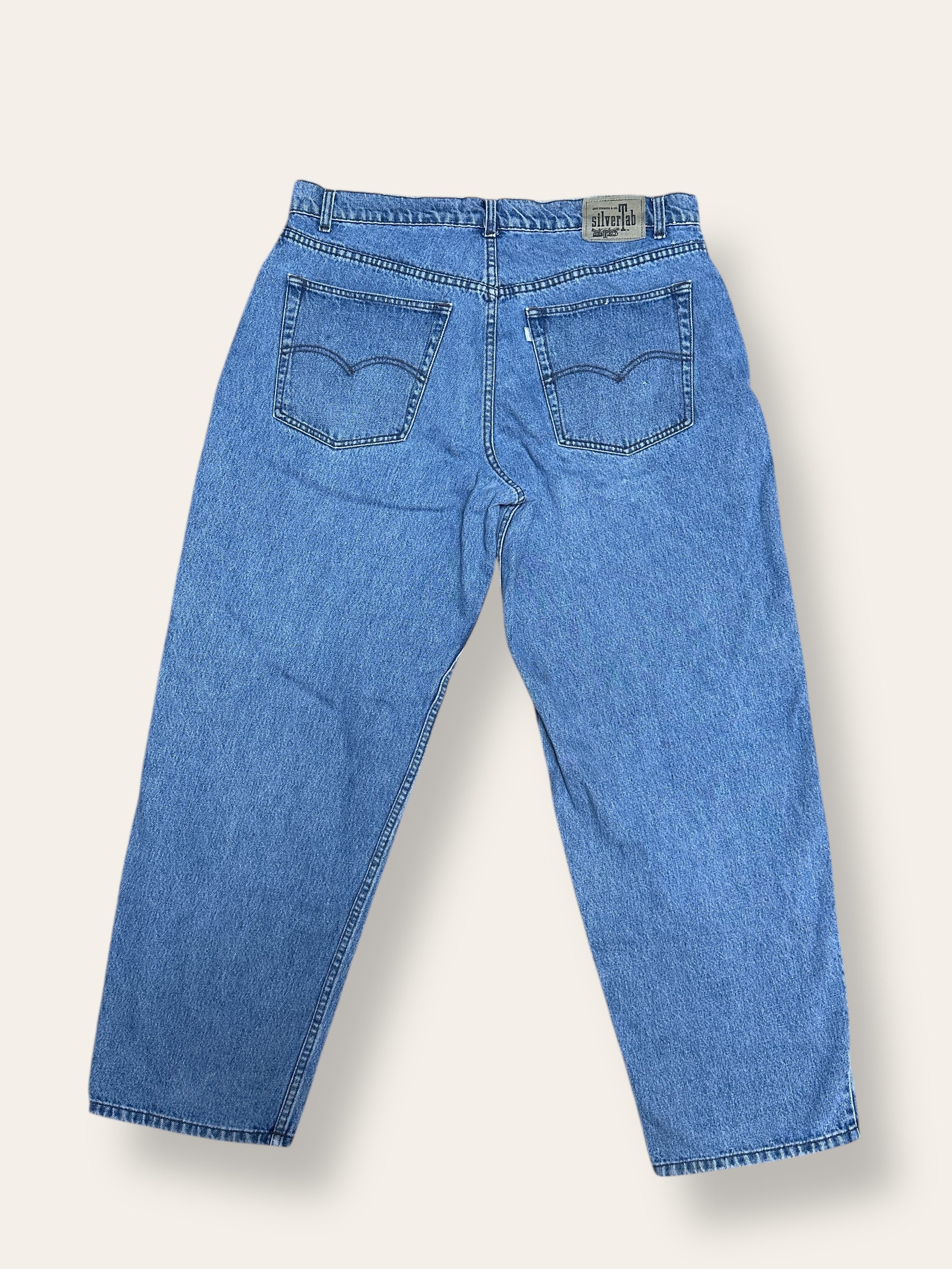 Vintage 1990’s Levi’s Silvertab Baggy Denim W:38