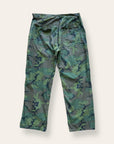 Vintage 1970’s Civilian ERDL Camo Poplin Ripstop Baker Pants W:36