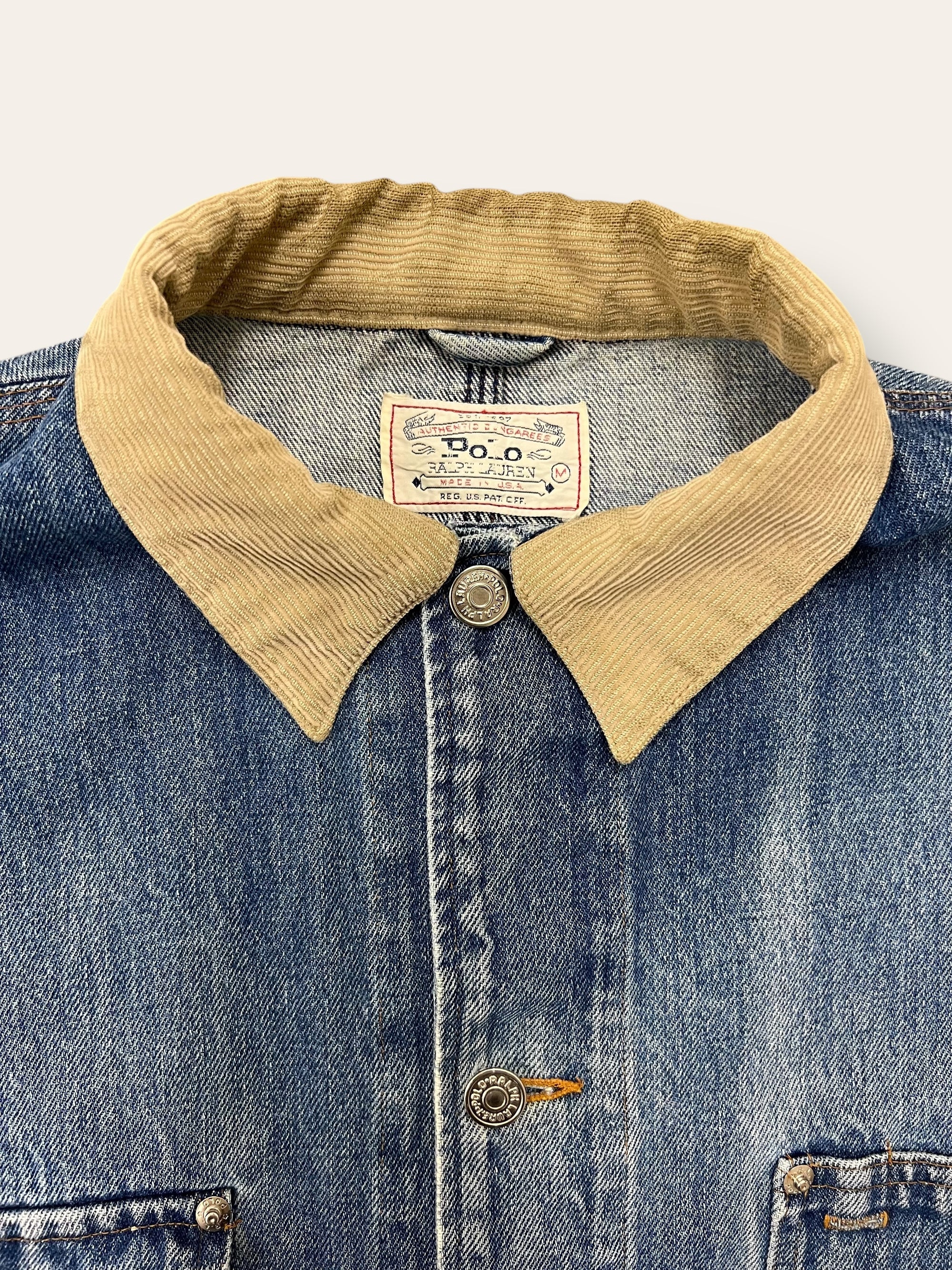 Vintage 1990’s Polo Ralph Lauren Denim Chore Jacket