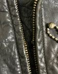 Vintage 1930’s Simmons Bilt D Pocket Horsehide Leather Jacket Sz 40
