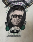 Vintage 1975 Kelley Mouse Studio Test Print T-Shirt | San Francisco, Tiger Rose Graphic Tee | Rare 1970s Psychedelic Art T-Shirt