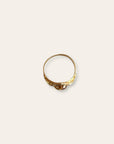 Antique 10k Gold Art Deco Citrine Ring Size 4
