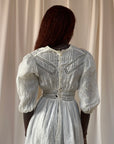 Vintage Edwardian Cotton Dress