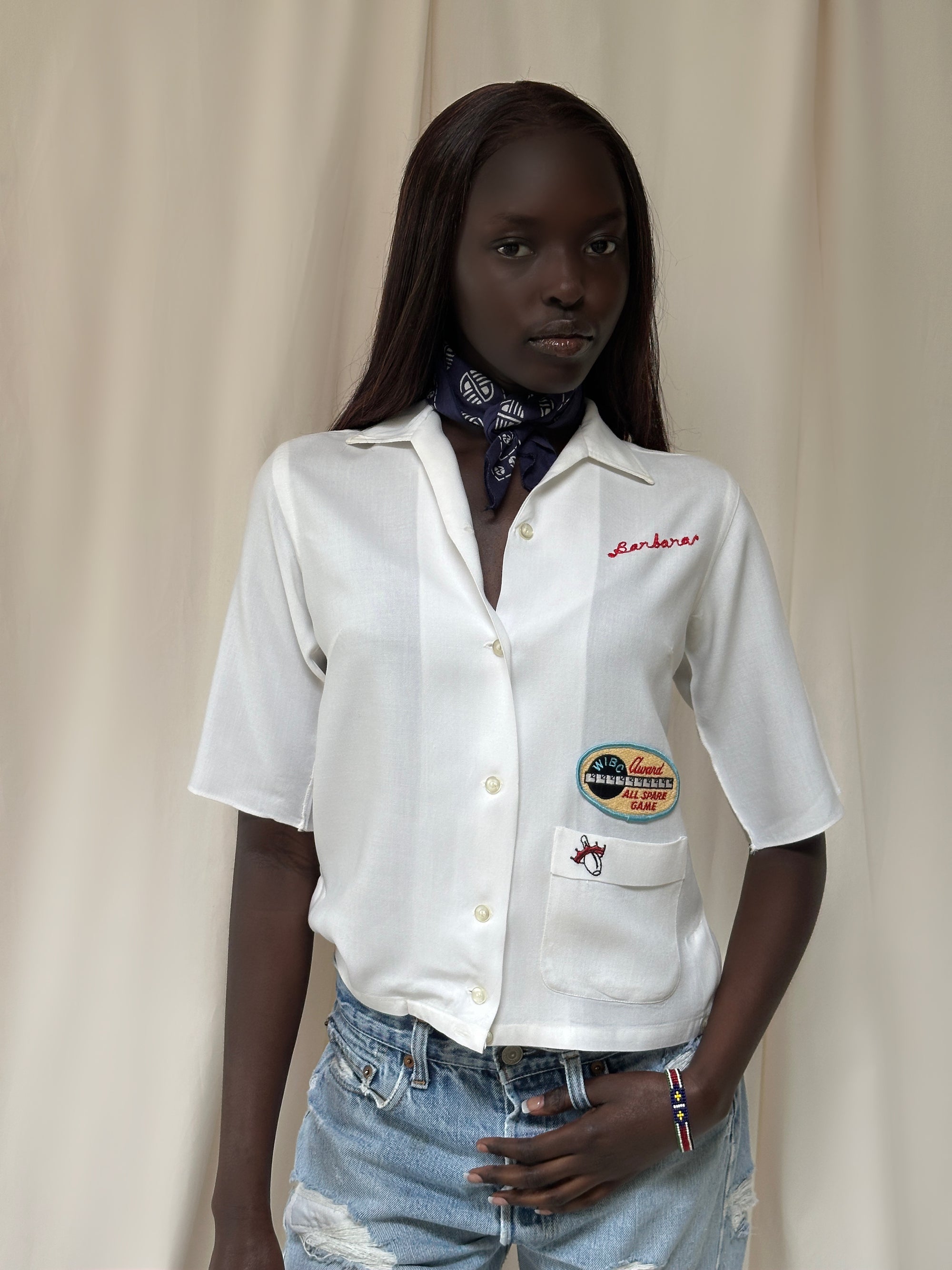Vintage 1950’s Rayon Bowling Shirt