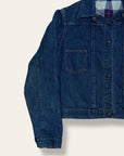 Vintage 1950’s Flannel Lined Denim Jacket