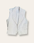 Vintage 1890’s Jacquard Buckle Back Vest