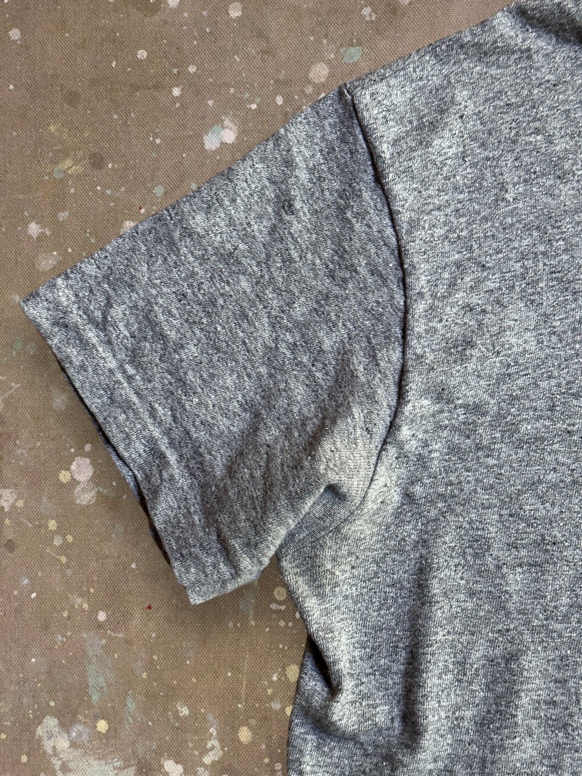 Vintage 1960’s Hanes Grey Heather T-Shirt