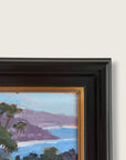 2000s Jeff Yeomans Original Oil Painting | Laguna Beach California Coastal Landscape Impressionist Art