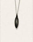 925 Sterling Silver Pine Cone Necklace | Antique Silver Charm
