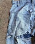 Vintage 1960’s LEE Repaired Denim Jeans W:28