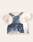 Vintage 1970’s Champion Overalls Print T-Shirt