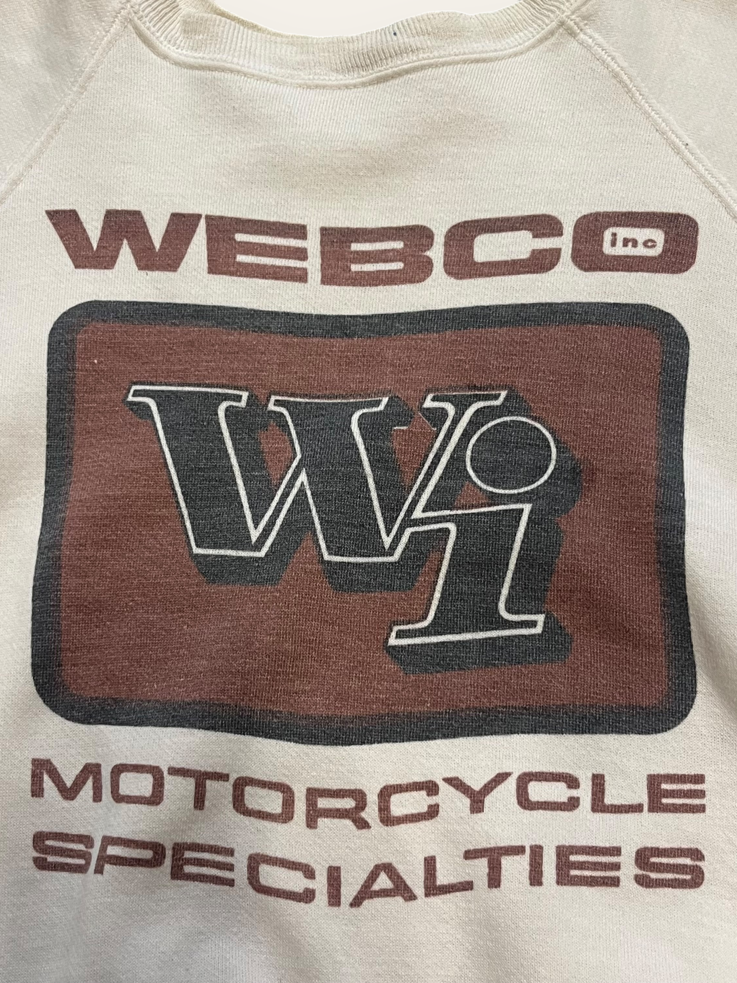 Vintage 1960's Motorcycle Waterprint Sweatshirt – Afterlife Boutique