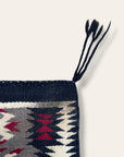 Vintage Navajo Storm Pattern Wool Weaving