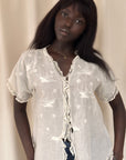 Vintage Early 1900’s Sparrow Gauze Cotton Blouse