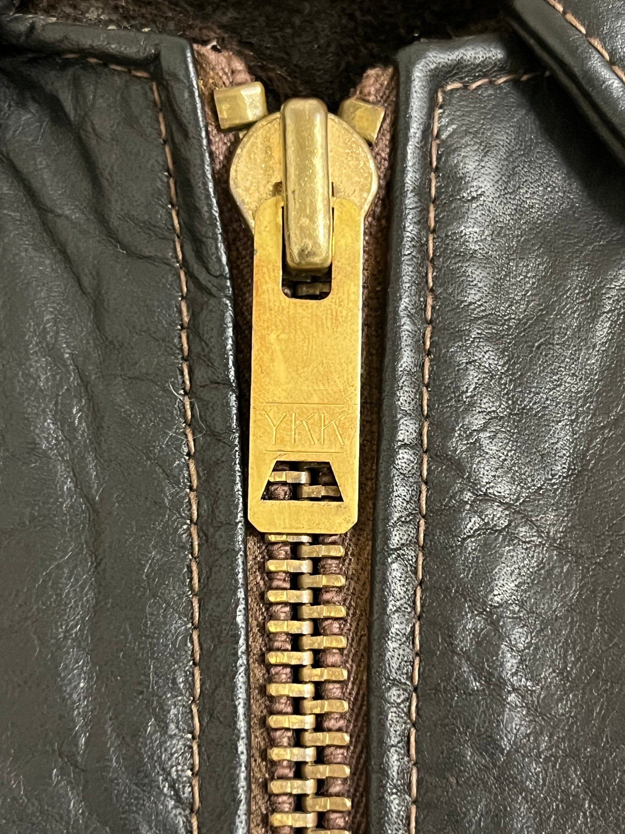 Vintage Deadstock 1960’s-70’s East West Musical Instruments Co. Leather Jacket