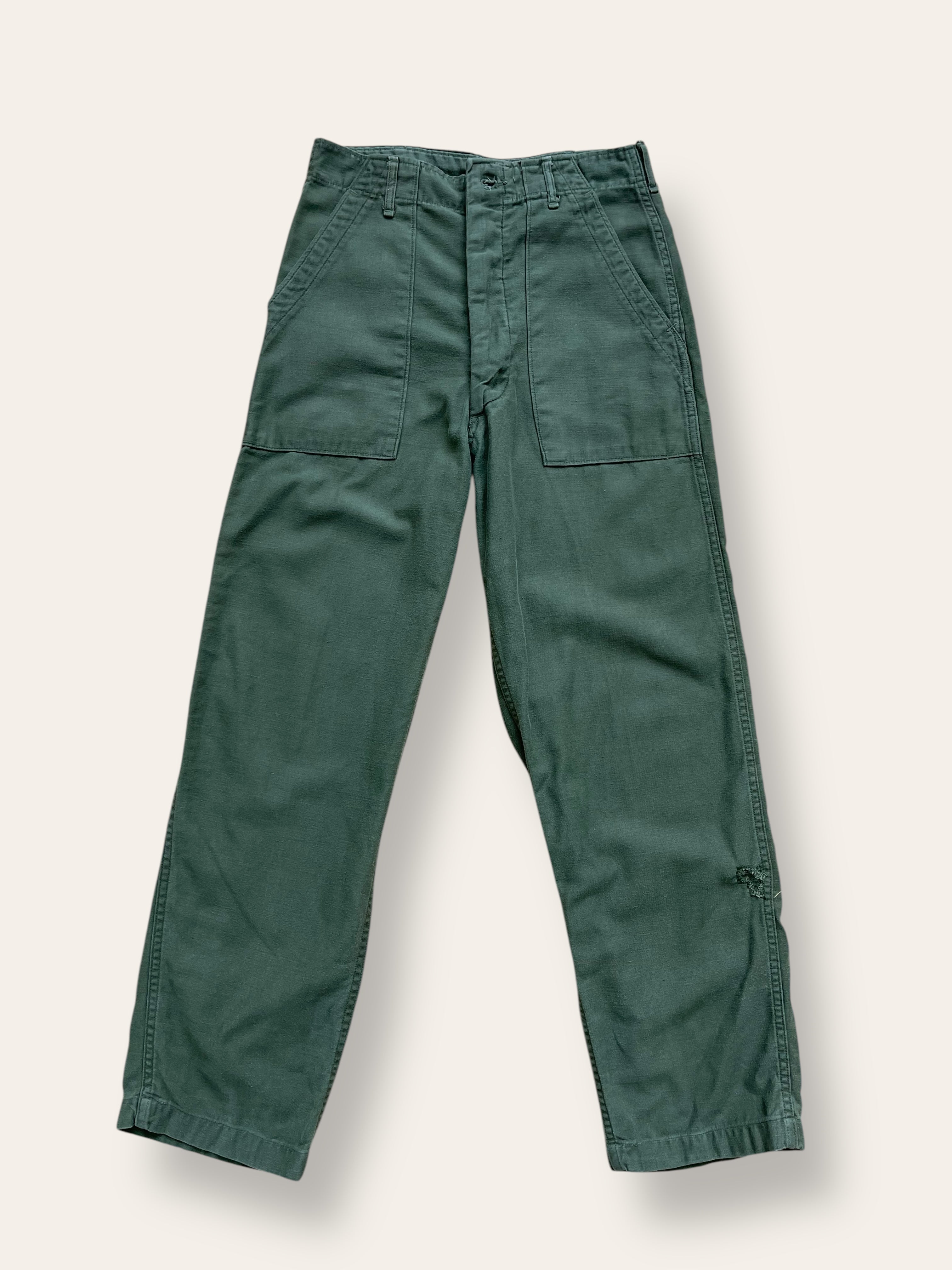 【受注生産品】 Vintage 1970's US Army Issue OG-107 Baker Pants W:30 パンツ