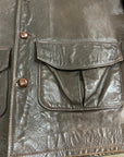 Vintage 1960’s-70’s East West Musical Instruments Co. Leather Jacket
