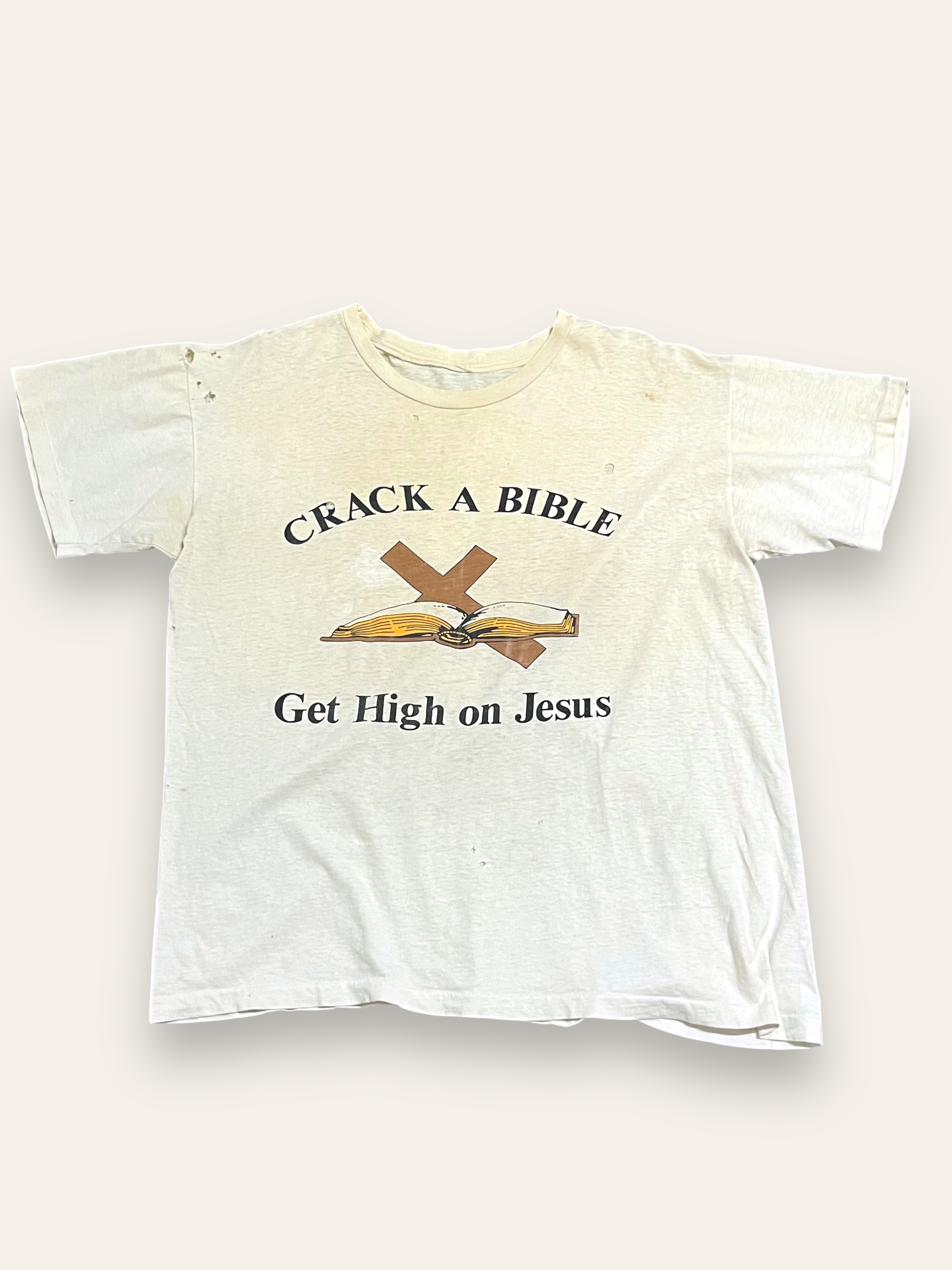 Vintage 1990's Crack a Bible T-Shirt