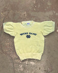 Vintage 1950’s Champion Running Man Notre Dame Terry Cloth Shirt