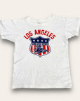 Vintage 1960’s Los Angeles Soap Box Derby Flock Print T-Shirt